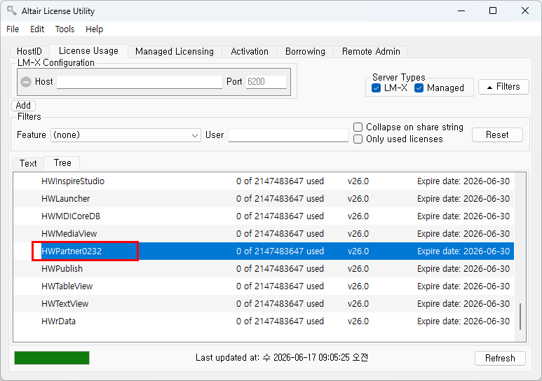 Network Usage
